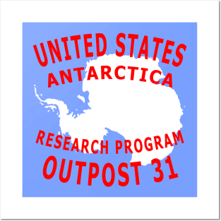 Outpost 31 Antarctica Research Program Posters and Art